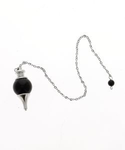Pendule sphère Tourmaline Noire 4cm, 1 part